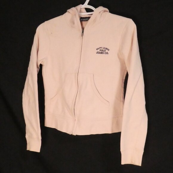 POLO JEANS CO. RALPH LAUREN | medium | Classic Pink Full-Zip Hoodie 🟥🍁🟥 - Picture 3 of 16
